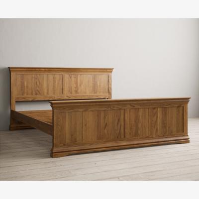 Oak&More Burford Rustic Solid Oak Super King-Size Bed