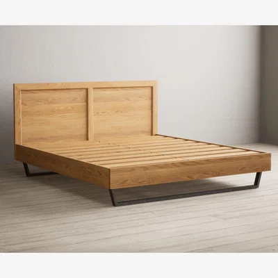 Oak&More Loft Solid Oak Super King Size Bed