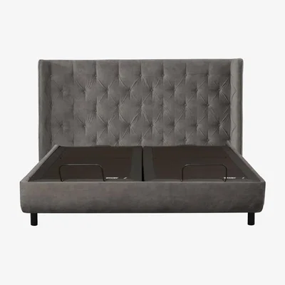 Downtown Tempur Ergo Smart Base Bed - Super King - 180cm x 200cm - Copper - Vertical Headboard