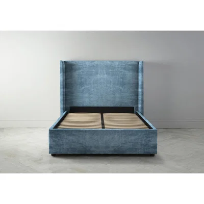 Perch and Parrow Suzie 6' Super King Ottoman Bed Frame in Viridian