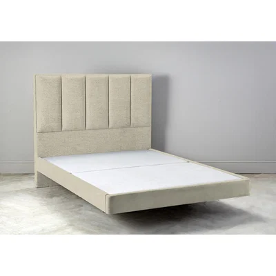 Perch and Parrow Waft 6' Super King Size Bed Frame in Winter Rye