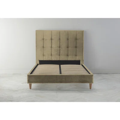 Perch and Parrow Hopper 6' Super King Bed Frame in Trombone Yellow