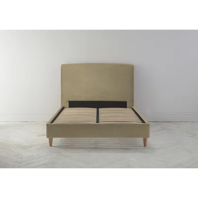Perch and Parrow Ted 6' Super King Ottoman Bed Frame in Trombone Yellow