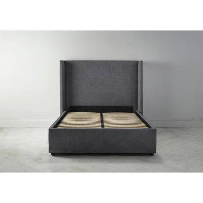 Perch and Parrow Suzie 6' Super King Bed Frame in Crow Black