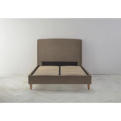 Perch and Parrow Ted 6' Super King Ottoman Bed Frame in Saddle Brown