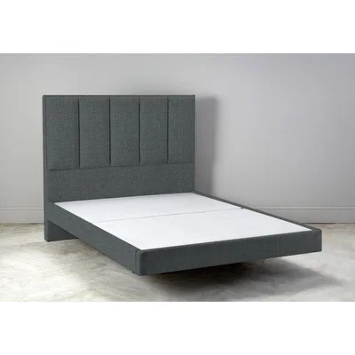 Perch and Parrow Waft 6' Super King Size Bed Frame in Harbour Porpoise