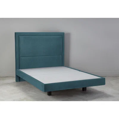 Perch and Parrow Hover 6' Super King Size Bed Frame in Steel Blue