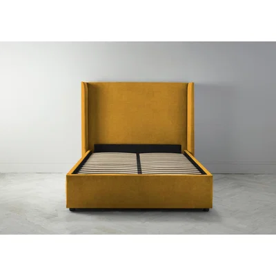 Perch and Parrow Suzie 6' Super King Ottoman Bed Frame in Medallion Gold