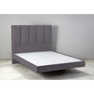 Perch and Parrow Waft 6' Super King Size Bed Frame in Violet Leaf