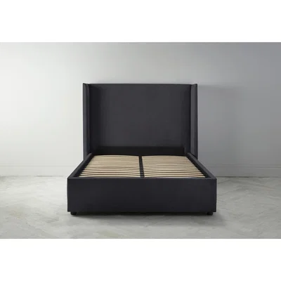 Perch and Parrow Suzie 6' Super King Bed Frame in Violet Leaf