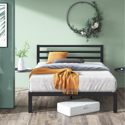 The Range Mia Metal Bed Frame  - Black / Superking