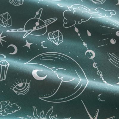 The Range Celestial SuperKing Bed Duvet Cover Set - Green