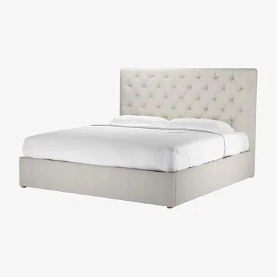 Sofa.com Rosalie 130cm Super King Ottoman Bed in Clay House Basket Weave - sofa.com