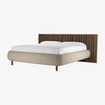 Sofa.com Florence Super King Bed in Pennine Stone Organic Smart Cotton