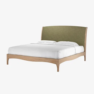Sofa.com Emilia Super King Bed in Thyme Florence Textured Weave
