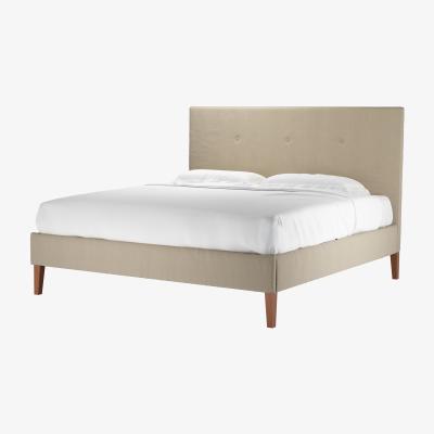 Sofa.com Avery 130cm Super King Bed in Pennine Stone Organic Smart Cotton