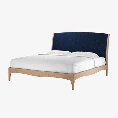 Sofa.com Emilia Super King Bed in Port Royal Aquaclean Clever Chenille