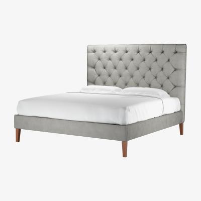 Sofa.com Rosalie 150cm Super King Bed in Mushroom Heathland Weave - sofa.com