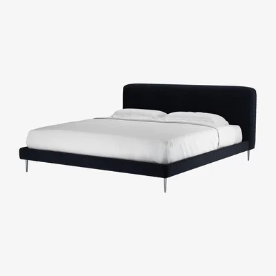 Sofa.com Lucy Super King Bed in Pitch Smart Cotton - sofa.com
