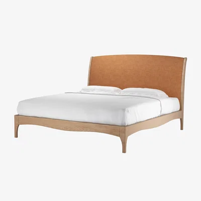 Sofa.com Emilia Super King Bed in Terracotta Florence Textured Weave