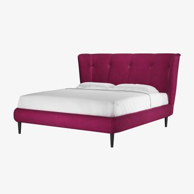 Sofa.com Audrey Super King Bed in Persian Rose Smart Velvet