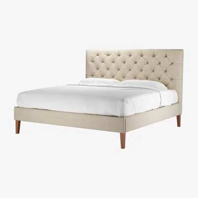 Sofa.com Rosalie 130cm Super King Bed in Moon Smart Cotton - sofa.com