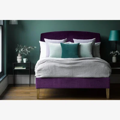 Sofa.com Thea Super King Bed in Wishing Well Organic Smart Cotton