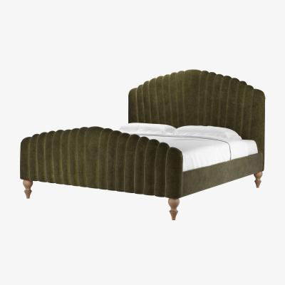 Sofa.com Bella Super King Bed in Juniper Aquaclean Clever Chenille