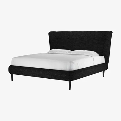 Sofa.com Audrey Super King Bed in Ashford Textured Boucle - sofa.com