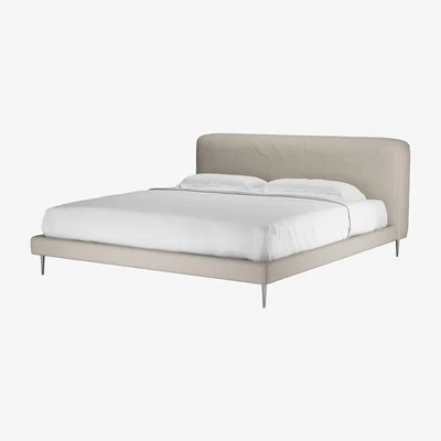 Sofa.com Lucy Super King Bed in Canvas Pure Belgian Linen - sofa.com