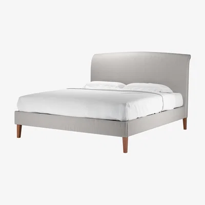 Sofa.com Thea Super King Bed in Dove Smart Velvet - sofa.com