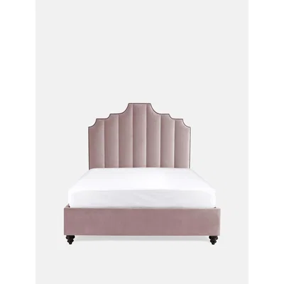 Soho Home Gerrard Bed, Super King, Velvet Rose Water
