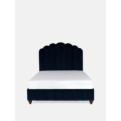 Soho Home Manette Bed, Super King, Velvet Navy