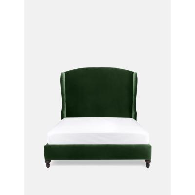 Soho Home Rivas Bed, Super King, Velvet Forest