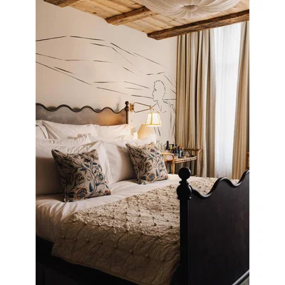 Soho Home Limited Edition Paris Metal Bed, UK Super King