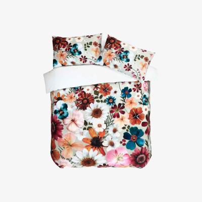Wolf & Badger Mm Linen Flowerbed Super King Bedset