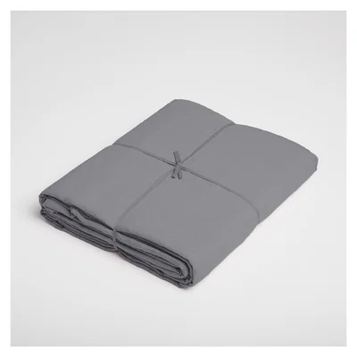 The Conran Shop Linen Flat Sheet Double Slate