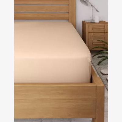 Marks & Spencer M&S Body Sensor™ Pure Cotton Extra Deep Fitted Sheet - DBL - Medium Beige, Medium Beige