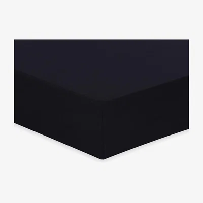 The Range My Home Polycotton Fitted Sheet - Black / Single