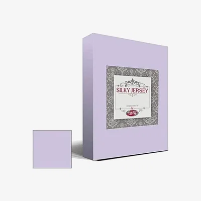 The Range Silky Jersey Fitted Bedsheet Lavender  - Lavender / Small Double