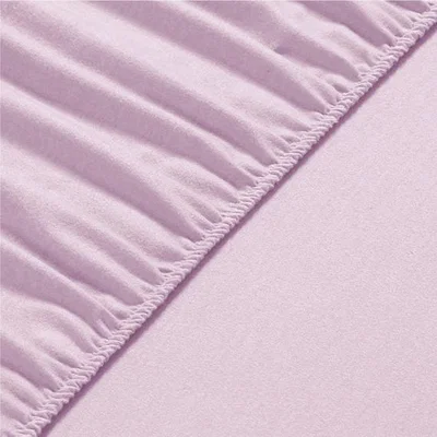 The Range Flannel Fleece Fitted Bed Sheet Small Double - Pink