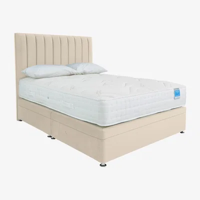 Furniture Village Sleep Story - Deluxe Firm Side Ottoman Divan Set - Small Double
