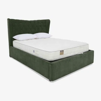 Furniture Village Bauer Ottoman Bed Frame - Small Double - Aston Moss