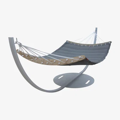 Cuckooland TRIMM Copenhagen Double Hammock Frame - Aluminium Grey