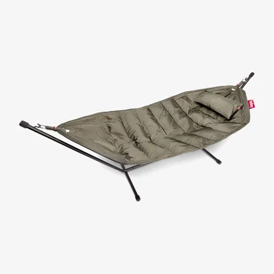 Made in Design Headdemock Deluxe Hammock - with cushion and protection case by Fatboy Grey