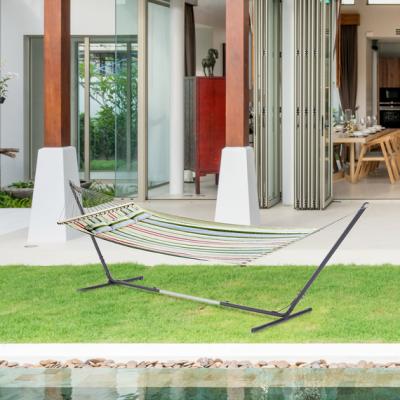 The Range Adjustable Hammock Stand - Black