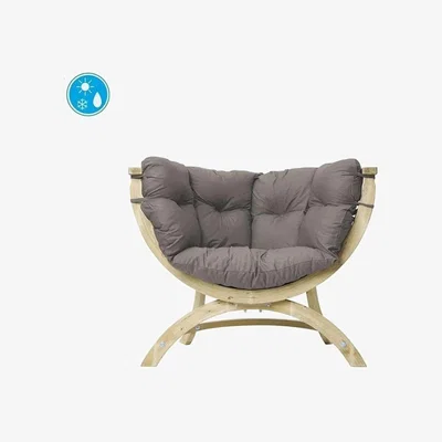 The Range Globo Siena Uno Seat Sofa - Silver