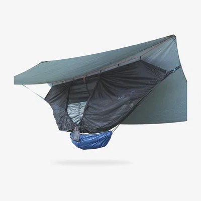 The Range Crua Koala Maxx Hammock Set for 2 People Full Shelter System - Blue