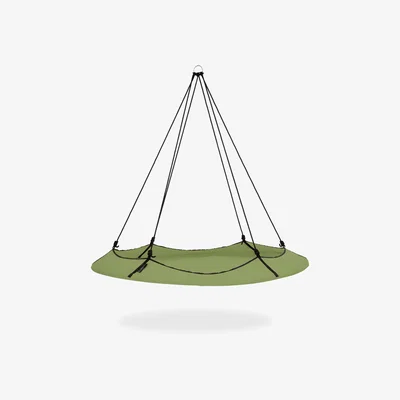 The Range Hangout Pod 1.8m Circular Family Hammock Bed - Sage Green