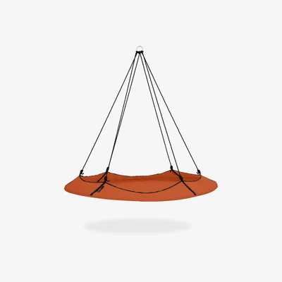 The Range Hangout Pod 1.8m Circular Family Hammock Bed - Terracotta